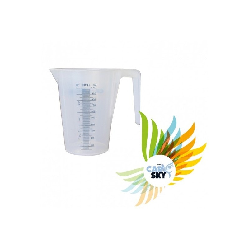 Verre doseur plastique 1L