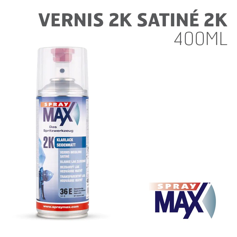 SPRAYMAX Bombe vernis 2K satiné 2K