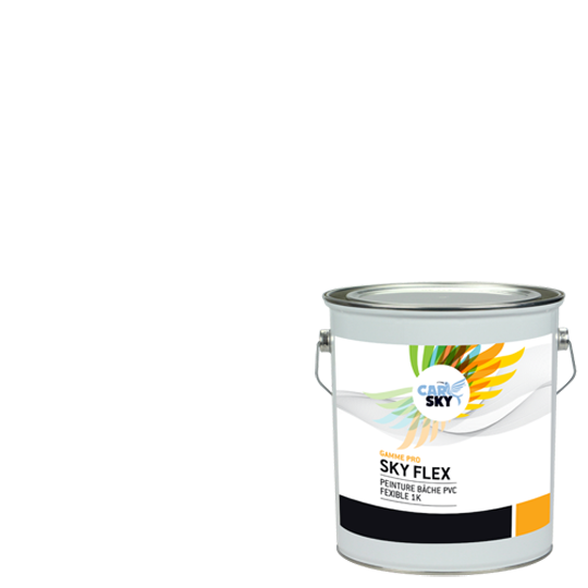 Peinture Ral flexible pour bâche et plastique industrielle -  Conditionnement: 1 Kg